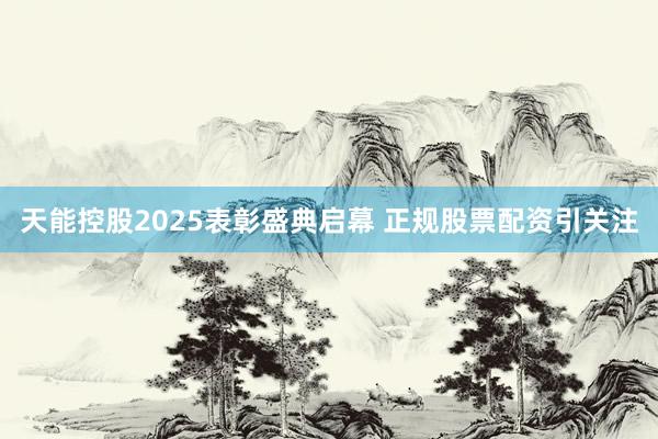 天能控股2025表彰盛典启幕 正规股票配资引关注